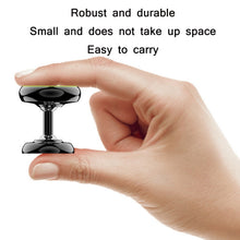 Load image into Gallery viewer, Car Aluminum Alloy Magnetic Mobile Phone Holder, Black (Luminous), Red (Luminous), Silver (Luminous)