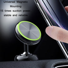 Load image into Gallery viewer, Car Aluminum Alloy Magnetic Mobile Phone Holder, Black (Luminous), Red (Luminous), Silver (Luminous)