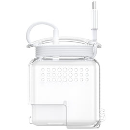 OATSBASF Transparent Silicone Power Protective Case For IPhone MacBook Pro Air, 20W