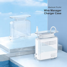 Load image into Gallery viewer, OATSBASF Transparent Silicone Power Protective Case For IPhone MacBook Pro Air, 20W
