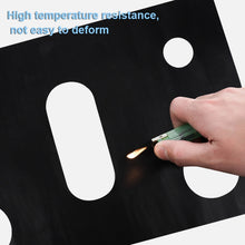 Load image into Gallery viewer, Gas Stove 5-hole Oil-proof Pad Teflon Protective Cover Anti-dirty Pad, 0.2mm, 0.3mm, 0.4mm