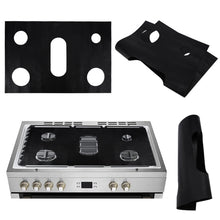 Load image into Gallery viewer, Gas Stove 5-hole Oil-proof Pad Teflon Protective Cover Anti-dirty Pad, 0.2mm, 0.3mm, 0.4mm
