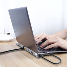Load image into Gallery viewer, 12 In 1 Type C Laptop Smart Docking Station