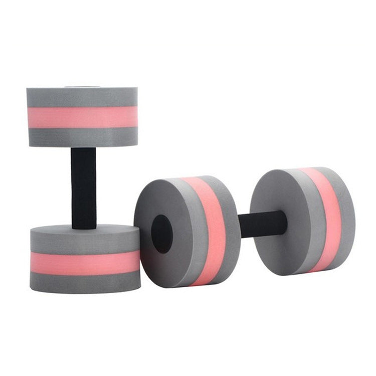 1pair Water Floating Dumbbell EVA Foam Swimming Pool Exercise Adjustable Dumbbell