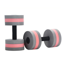 Load image into Gallery viewer, 1pair Water Floating Dumbbell EVA Foam Swimming Pool Exercise Adjustable Dumbbell