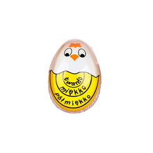 Load image into Gallery viewer, Boiled Egg Timer Reminder Color-changing Cartoon Egg Timer, Specification: Japanese, Yellow Chick, Red Chick, Green Chick, Purple Chick, Orange Chick, Pink Chick, Blue Alphabet, Japanese