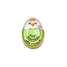 Load image into Gallery viewer, Boiled Egg Timer Reminder Color-changing Cartoon Egg Timer, Specification: Japanese, Yellow Chick, Red Chick, Green Chick, Purple Chick, Orange Chick, Pink Chick, Blue Alphabet, Japanese
