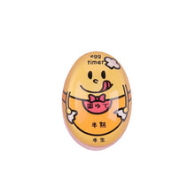 Load image into Gallery viewer, Boiled Egg Timer Reminder Color-changing Cartoon Egg Timer, Specification: Japanese, Yellow Chick, Red Chick, Green Chick, Purple Chick, Orange Chick, Pink Chick, Blue Alphabet, Japanese