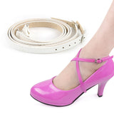 Cross Section High Heels Leather Shoes Anti-Heel Laces