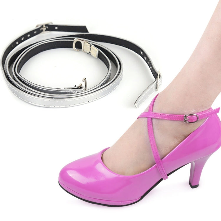 Cross Section High Heels Leather Shoes Anti-Heel Laces