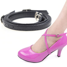 Load image into Gallery viewer, Cross Section High Heels Leather Shoes Anti-Heel Laces