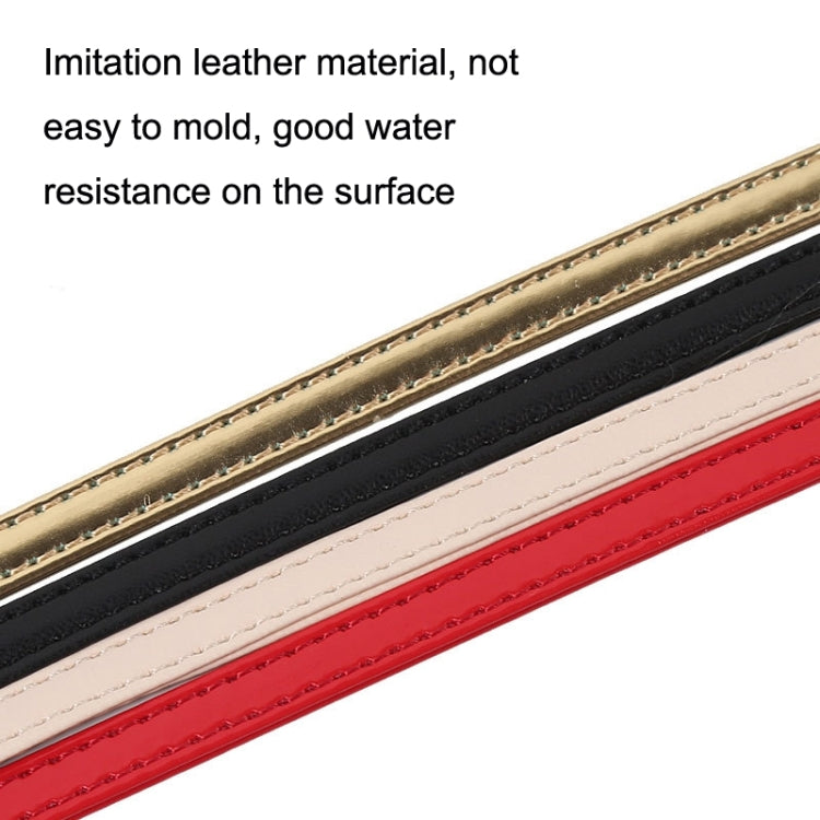 Cross Section High Heels Leather Shoes Anti-Heel Laces