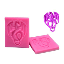Load image into Gallery viewer, 2 PCS Pterodactyl Chocolate Cake Clay Decoration DIY Silicone Mold, DIY Silicone Mold