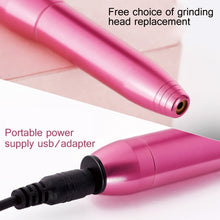 Load image into Gallery viewer, Aluminum Alloy Nail Grinding Machine USB Electric Nail Polish Remover, Nail Polish Remover(Rose Pink), Nail Polish Remover(Silver), Nail Polish Remover(Gold)