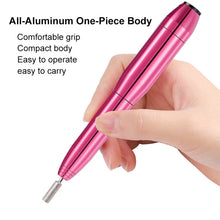 Load image into Gallery viewer, Aluminum Alloy Nail Grinding Machine USB Electric Nail Polish Remover, Nail Polish Remover(Rose Pink), Nail Polish Remover(Silver), Nail Polish Remover(Gold)