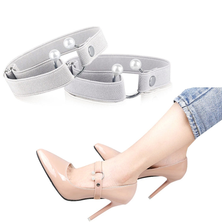 High Heels Fixing Anti-Straps Lace Non-Slip Belt Decorative Buckle