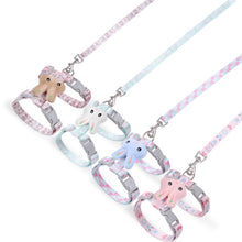 Load image into Gallery viewer, Rabbit Head Type Cat Traction Rope Anti-breakaway Adjustable Cat Leash, Small Suitable for Within 3kg, Large Suitable for 3-6kg