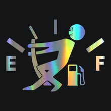 Load image into Gallery viewer, Pull Fuel Tank Pointer To Full Hellaflush Reflective Vinyl Car Sticker