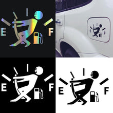 Load image into Gallery viewer, Pull Fuel Tank Pointer To Full Hellaflush Reflective Vinyl Car Sticker