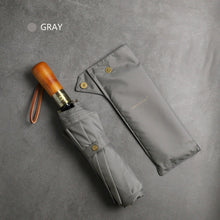 Load image into Gallery viewer, PARACHASE Ten-bone Double-layer Large Windproof Business Automatic Folding Umbrella, Grey, Black, Navy, Khaki