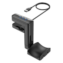 Load image into Gallery viewer, Multifunctional Headphone Clip-type Punch-free Hanger, T9, with HUB, with Type-C