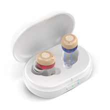 Load image into Gallery viewer, Older Young Sound Amplifier Sound Collector Hearing Aid, (Red Blue), (Black), (White)