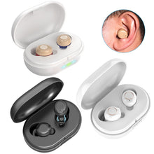Load image into Gallery viewer, Older Young Sound Amplifier Sound Collector Hearing Aid, (Red Blue), (Black), (White)