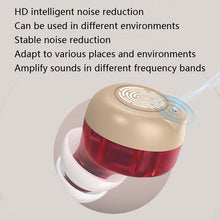Load image into Gallery viewer, Older Young Sound Amplifier Sound Collector Hearing Aid, (Red Blue), (Black), (White)