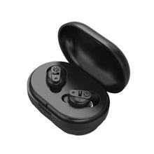 Load image into Gallery viewer, Old People Voice Amplifier Sound Collector Hearing Aid, Red Blue Double Machine + White Charging Bin, Red Blue Double Machine + Black Charging Bin, Skin Color Double Machine + Black Charging Bin, Skin Color Double Machine + White Charging Bin, Black   ...