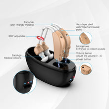 Load image into Gallery viewer, Elderly Use Can Charge Sound Amplifier Hearing Aid, Specification:, US Plug, EU Plug