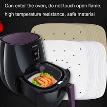 Load image into Gallery viewer, Air Fryer Special Paper Pad Grilled Meat Paper Oil Absorbed Paper, Color Random Delivery, Round With Hole (15cm), Round Without Hole (15cm), Round With Hole (16cm), Round Without Hole (16cm), Round With Hole (18cm), Round Without Hole (18cm)           ...