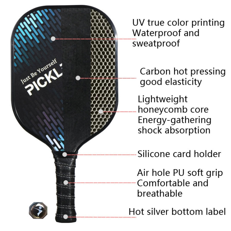 LEIJIAER Carbon Fiber 3K Board Surface Fragrant Honeycomb Tennis Racket