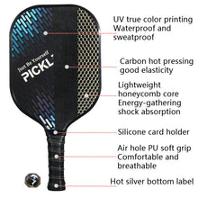 Load image into Gallery viewer, LEIJIAER Carbon Fiber 3K Board Surface Fragrant Honeycomb Tennis Racket