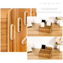 Load image into Gallery viewer, D-86 Office Conference Classroom Mobile Phone Storage Box, Style:, 12 Grids (Walnut), 12 Grids (Oak), 12 Grids (Black Oak), 24 Grids (Walnut), 24 Grids (Black Oak), 36 Grids (Walnut), 36 Grids (Oak), 36 Grids (Black Oak), 48 Grids (Walnut), 48 Grids (O...