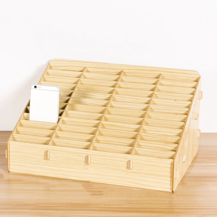 D-86 Office Conference Classroom Mobile Phone Storage Box, Style:, 12 Grids (Walnut), 12 Grids (Oak), 12 Grids (Black Oak), 24 Grids (Walnut), 24 Grids (Black Oak), 36 Grids (Walnut), 36 Grids (Oak), 36 Grids (Black Oak), 48 Grids (Walnut), 48 Grids (O...