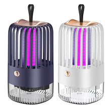 Load image into Gallery viewer, BG-005 Cage Shock Inhalation USB Mute Mosquito Repellent, Style:, Dircet Charging Model Blue, Dircet Charging Model White, Charging Model Blue, Charging Model White