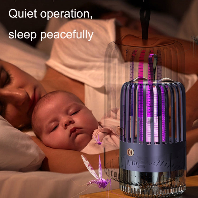 BG-005 Cage Shock Inhalation USB Mute Mosquito Repellent, Style:, Charging Model Blue, Charging Model White, Dircet Charging Model Blue, Dircet Charging Model White