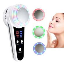 Load image into Gallery viewer, USB Charging Red and Blue Light Hot and Cold Hammer Beauty Instrument