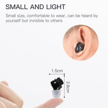 Load image into Gallery viewer, Old People Voice Amplifier Hearing Aid Magnetic Charge Dual-unit Sound Collector, US Plug, EU Plug