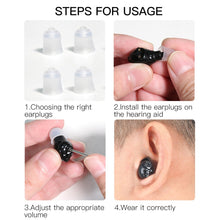 Load image into Gallery viewer, Old People Voice Amplifier Hearing Aid Magnetic Charge Dual-unit Sound Collector, US Plug, EU Plug