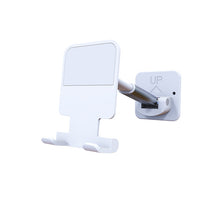 Load image into Gallery viewer, 2 PCS T11 Wall Paste Mobile Phone Bracket Foldable Lift Bathroom Kitchen Wall Bracket, Black, White