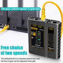 Load image into Gallery viewer, ANENG 2 PCS Multifunctional Network Cable Crystal Head Unilateral Detector, Random Color Delivery