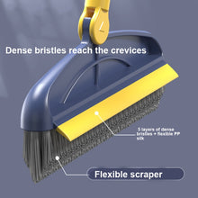 Load image into Gallery viewer, Hard Bristle Crevice  Brush Long Handle Floor Brush Wiper,Style:, 2-section Rod, 3-section Rod