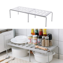 Load image into Gallery viewer, 2460 Retractable Multifunctional Kitchen Shelf, White, Grey