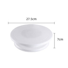 Load image into Gallery viewer, Home Piping Table Cake Turntable, White, Wheat, Blue, Pink