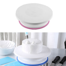 Load image into Gallery viewer, Home Piping Table Cake Turntable, White, Wheat, Blue, Pink