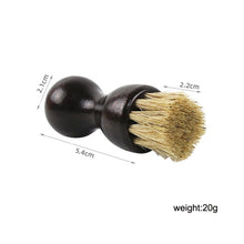 Load image into Gallery viewer, Hutcar Gourd Beech Pig Brush Oil Polished To Gray Multi-Function Brush, Lacquer, Log