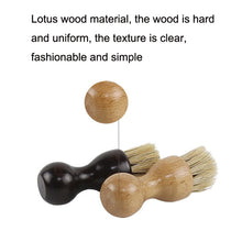Load image into Gallery viewer, Hutcar Gourd Beech Pig Brush Oil Polished To Gray Multi-Function Brush, Lacquer, Log