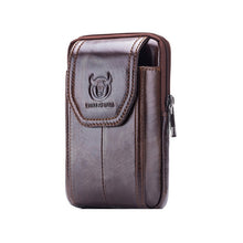 Load image into Gallery viewer, BULL CAPTAIN  Leather Multifunctional Waist Bag For Men, Brown-05, Brown-07, Brown-08, Brown-10, Brown-04, Brown-06, Brown-09, Black-05, Black-07, Black-08, Black-10, Black-04, Black-09