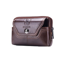 Load image into Gallery viewer, BULL CAPTAIN  Leather Multifunctional Waist Bag For Men, Brown-05, Brown-07, Brown-08, Brown-10, Brown-04, Brown-06, Brown-09, Black-05, Black-07, Black-08, Black-10, Black-04, Black-09